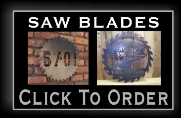 Metal Saw Blade Signs NJ
